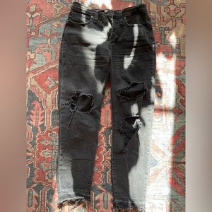 Sewell distressed black mom Jean